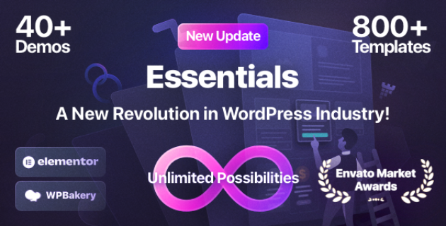 Essentials WordPress Theme Review: The All-in-One Solution for Any Website 1 Essentials theme 1