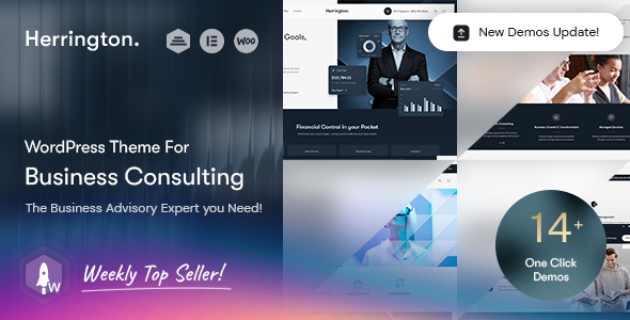 Herrington WordPress Theme Review: A Premium Theme for Stylish and Modern Websites 1 Herrington theme