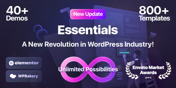 Essentials WordPress Theme Review - The Ultimate Multipurpose Theme for Modern Websites 1 Essentials Plugin